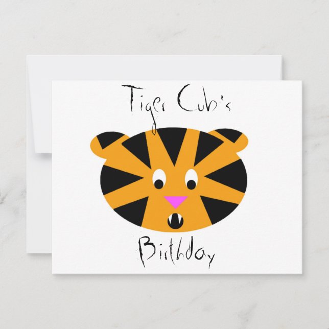 Tarjeta Cubo de tigre (Anverso)