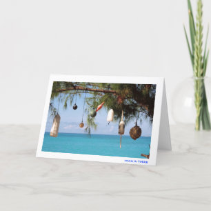 Tarjeta Cuelgue adentro allí, él es su cumpleaños