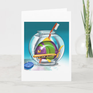 Tarjeta Cuenco de los pescados