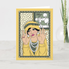 Tarjeta Cuenta Con Tu Propia_C_Greeting Card