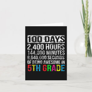 Tarjeta Cuenta regresiva de los 100 días de clase a los 10