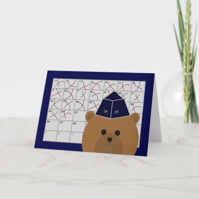 Tarjeta Cuenta regresiva días para volver a verte - Fuerza (Anverso)