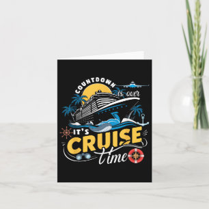 Tarjeta Cuenta regresiva ha terminado su crucero de crucer