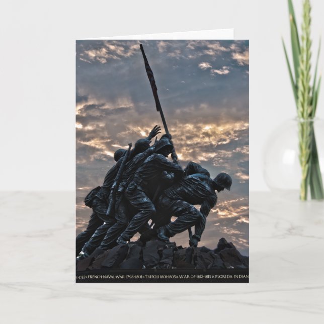 Tarjeta Cuerpo de Marines (Anverso)