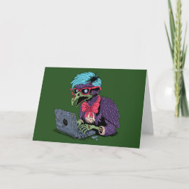 Tarjeta Cuervo zombie computadora