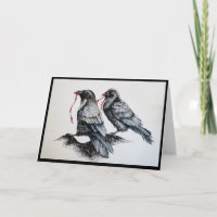 Cuervos y Cinta Roja