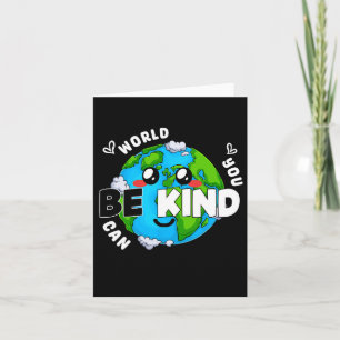 Tarjeta Cueste Ser Amable En La Tierra Contra El Acoso En
