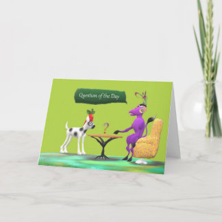 Tarjeta Cuestión del día