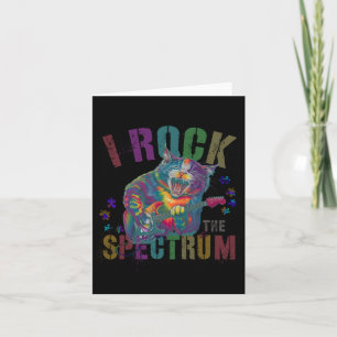 Tarjeta Cuidada I Rock The Spectrum Autism Mom Motivationa