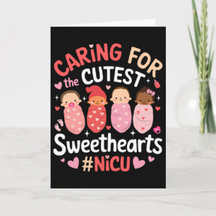 Tarjeta Cuidado Retro para los más Dulces Amorosos Nicu Va