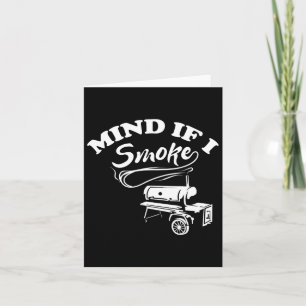 Tarjeta Cuidado Si Fumo - Bbq