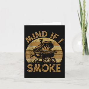 Tarjeta Cuidado Si Fumo Funny Bbq Barbeque Grilling Chef D
