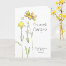 Tarjeta Cuidados Gracias Biblia Verse Efesios 5