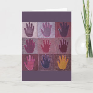 Tarjeta Cuildo de arte 2 "Dale una mano"