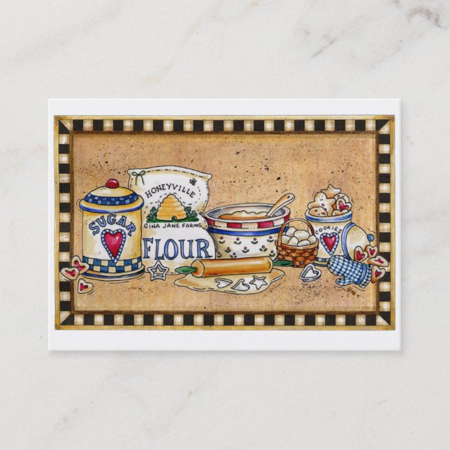 Tarjeta culinaria / cocina - SRF (Anverso)
