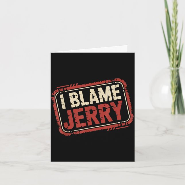 Tarjeta culpo a jerry (Anverso)