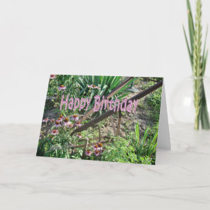 Tarjeta cultivador antiguo del jardín - personalice