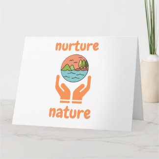 Tarjeta Cultivo de la naturaleza, citas de vida