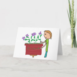 Tarjeta Cultivo de orquídeas