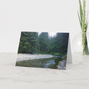 Tarjeta Cummins Creek en el Parque Estatal Neptune, OR