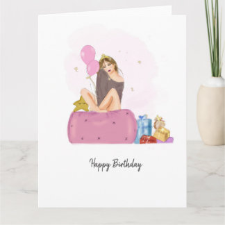 Tarjeta cumpleañera