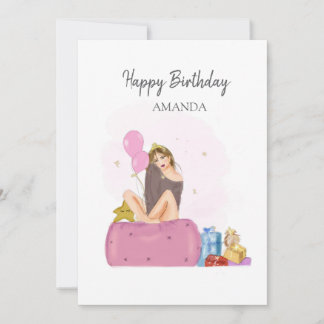 Tarjeta cumpleañera