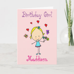 Tarjeta Cumpleañera Personalizada
