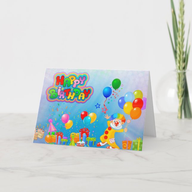 Tarjeta Cumpleaños (Anverso)