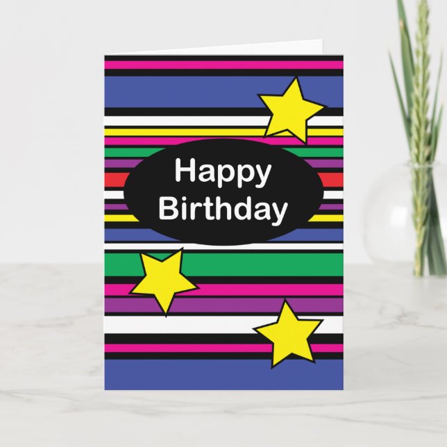 Tarjeta Cumpleaños (Anverso)