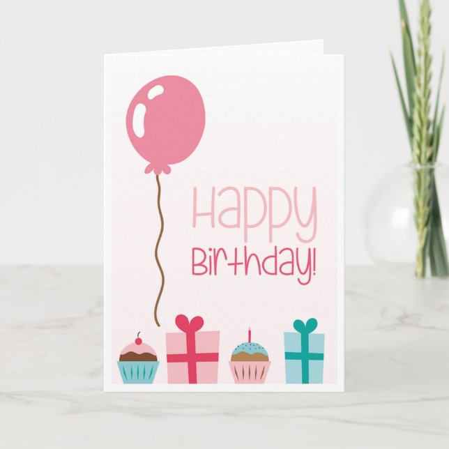 Tarjeta Cumpleaños (Anverso)
