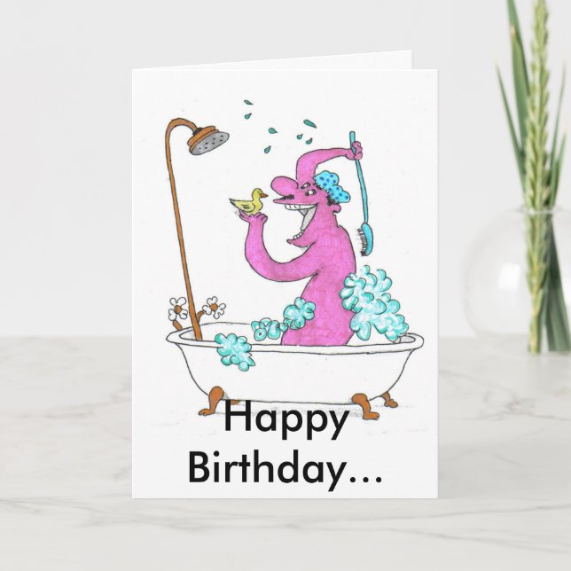 Tarjeta Cumpleaños... (Anverso)