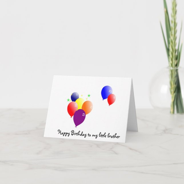 Tarjeta cumpleaños (Anverso)