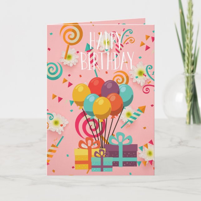 Tarjeta Cumpleaños (Anverso)