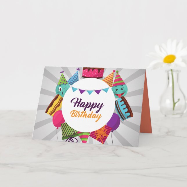 Tarjeta Cumpleaños (Planta pequeña)