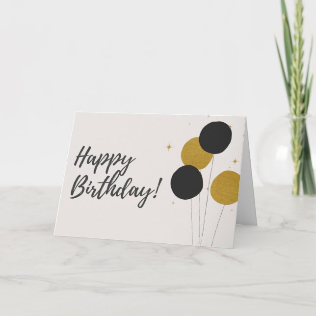 Tarjeta Cumpleaños (Anverso)