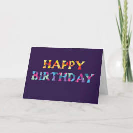 Tarjeta Cumpleaños
