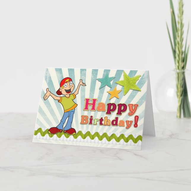Tarjeta Cumpleaños (Anverso)