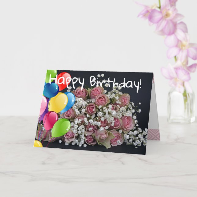Tarjeta Cumpleaños (Orquídea)