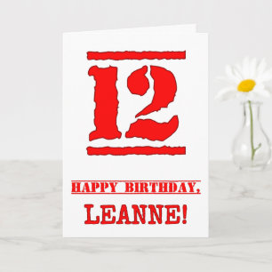 Tarjeta Cumpleaños 12: Diversión, Look inspirado en sellos