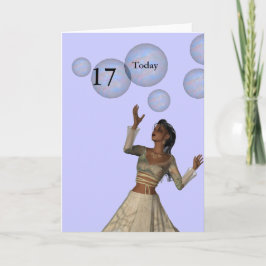 Tarjeta Cumpleaños 17