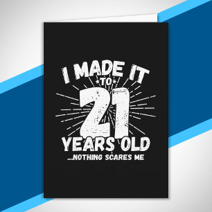 Tarjeta Cumpleaños 21 Años - Meme de Cumpleaños - Divertid