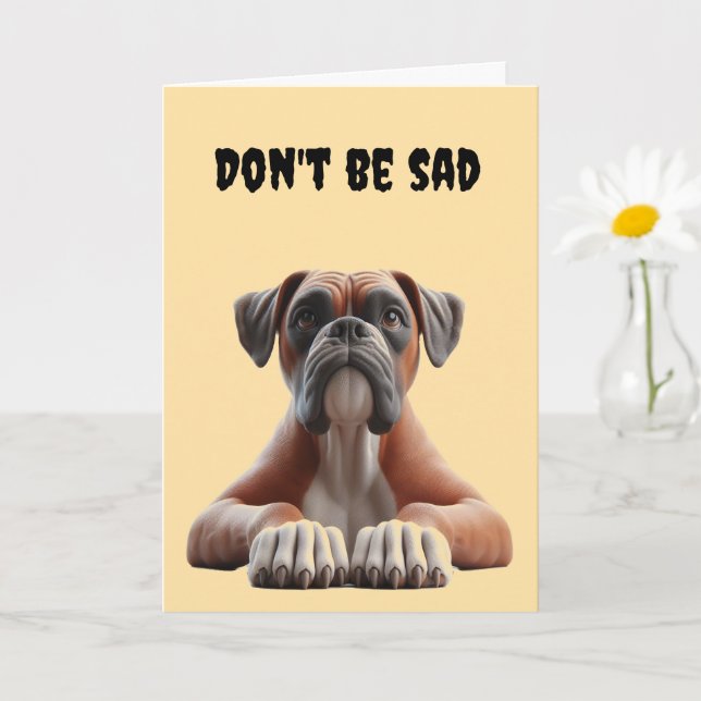 Tarjeta Cumpleaños 40 del Boxer (Planta pequeña)