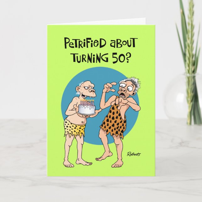 Tarjeta Cumpleaños 50 del hijo (Anverso)