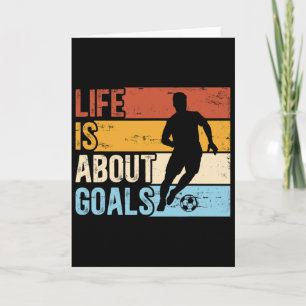 Tarjeta Cumpleaños 5 años fútbol Dinosaurio 