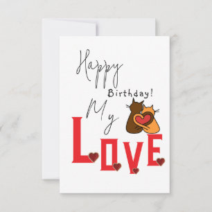 Tarjeta cumpleaños adorable