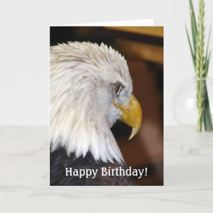 Tarjeta Cumpleaños! Águila calva americana