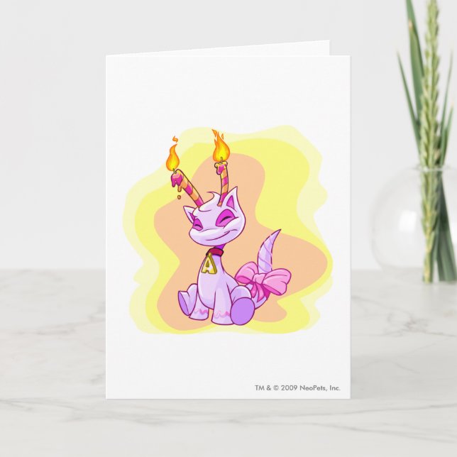 Tarjeta Cumpleaños Aisha (Anverso)