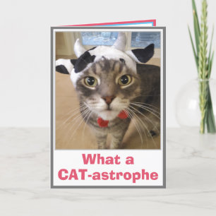 Tarjeta Cumpleaños atrasado divertido