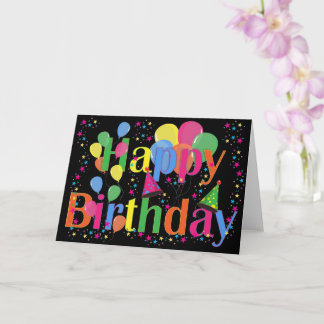 Tarjeta Cumpleaños audaz