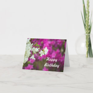 Tarjeta Cumpleaños Azalea